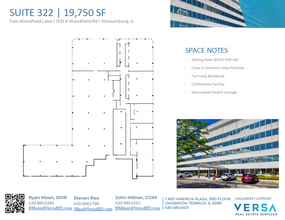 1100 E Woodfield Rd, Schaumburg, IL for lease Floor Plan- Image 1 of 1