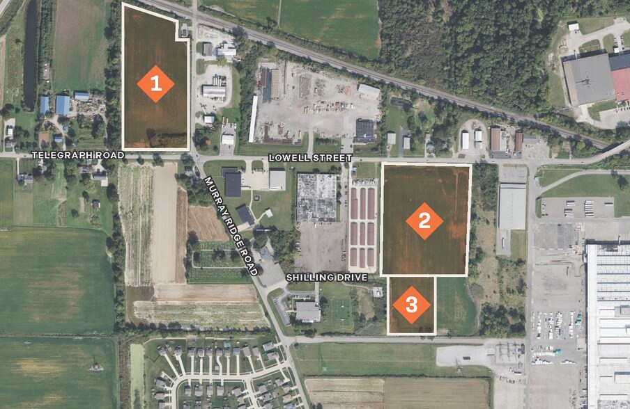 Murray Ridge Rd & Shilling Dr, Elyria, OH à vendre - Aérien - Image 3 de 4