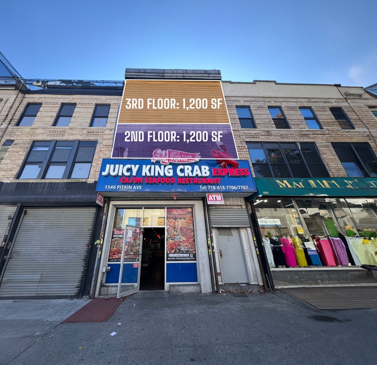 1546 Pitkin Ave, Brooklyn, NY for lease Primary Photo- Image 1 of 3