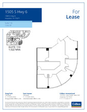 1505 S Hwy 6, Houston, TX for lease Floor Plan- Image 1 of 1