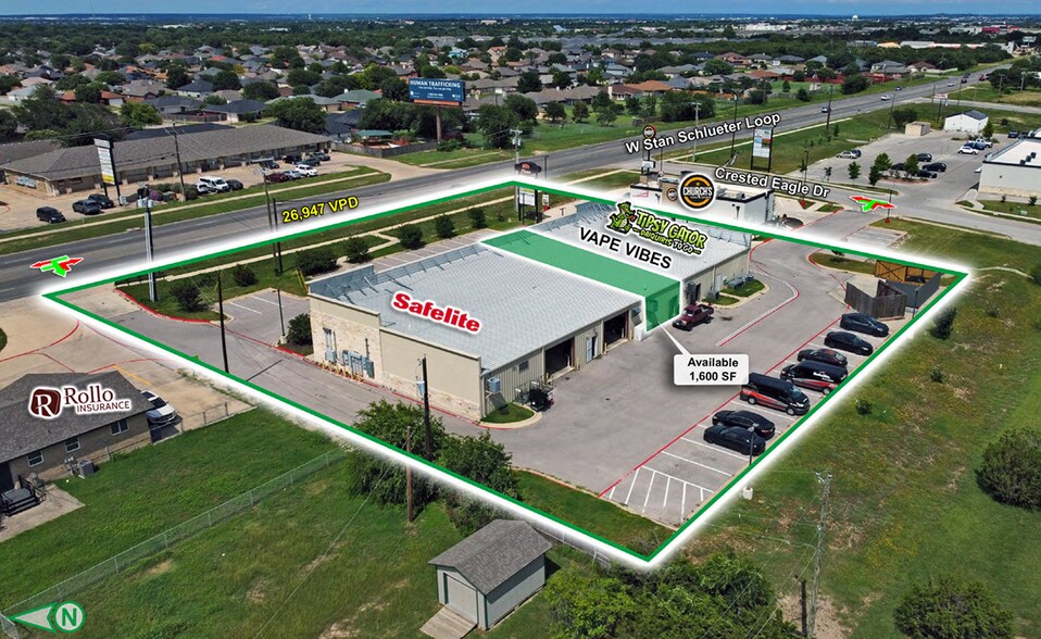 2102 W Stan Schlueter Loop, Killeen, TX à louer - Photo du bâtiment - Image 3 de 7
