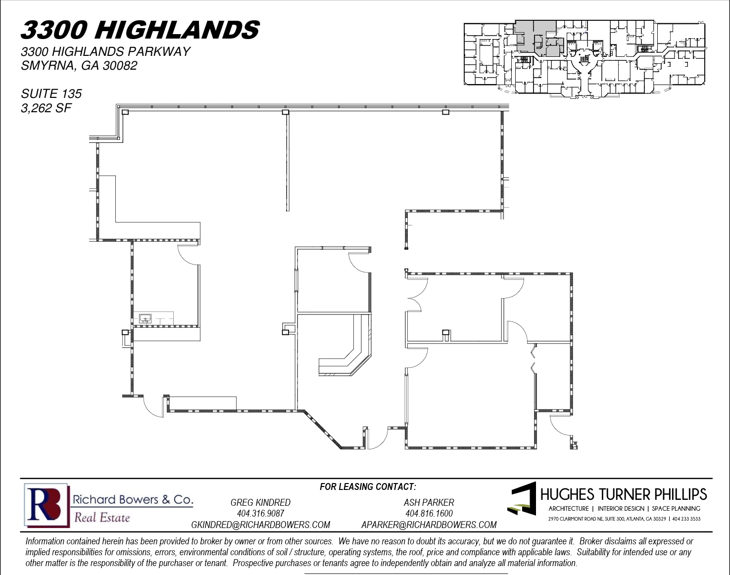 3300 Highlands Pky, Smyrna, GA for lease Floor Plan- Image 1 of 1