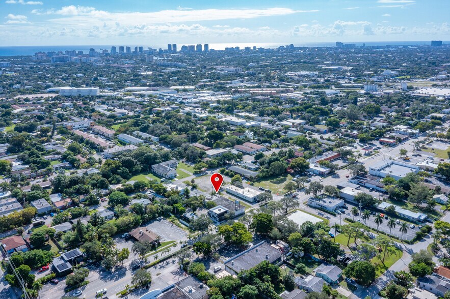 1408 NE 4th Ave, Fort Lauderdale, FL à vendre - Aérien - Image 3 de 11