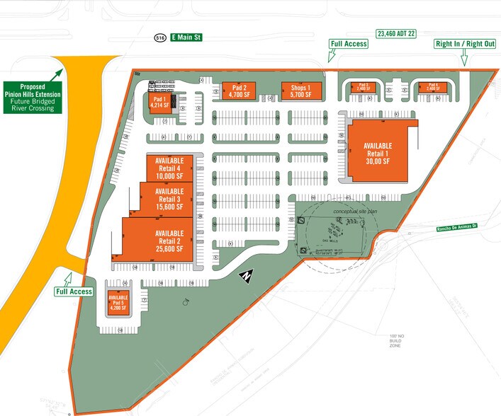 Main and Pinion Hills, Farmington, NM à louer - Photo du bâtiment - Image 3 de 4