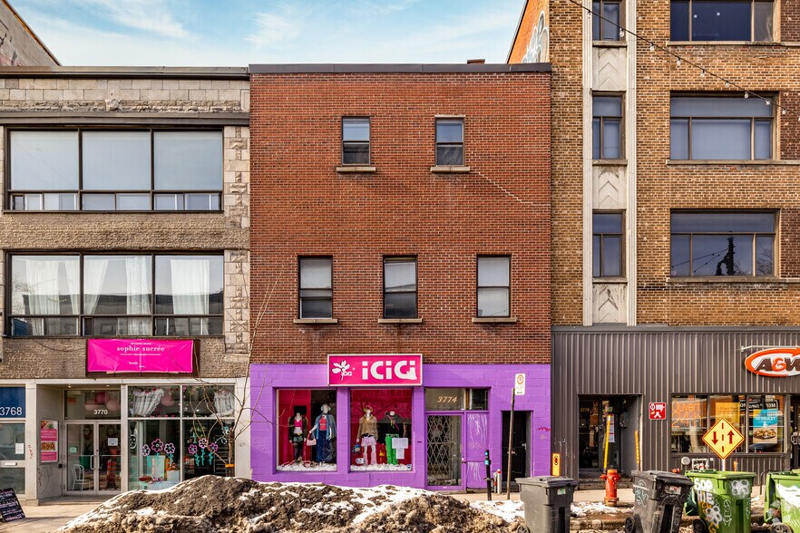 3774-3776 Boul Saint-Laurent, Montréal, QC for sale - Primary Photo - Image 1 of 5