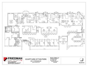 28280-28290 Franklin Rd, Southfield, MI à louer Plan d’étage- Image 1 de 1