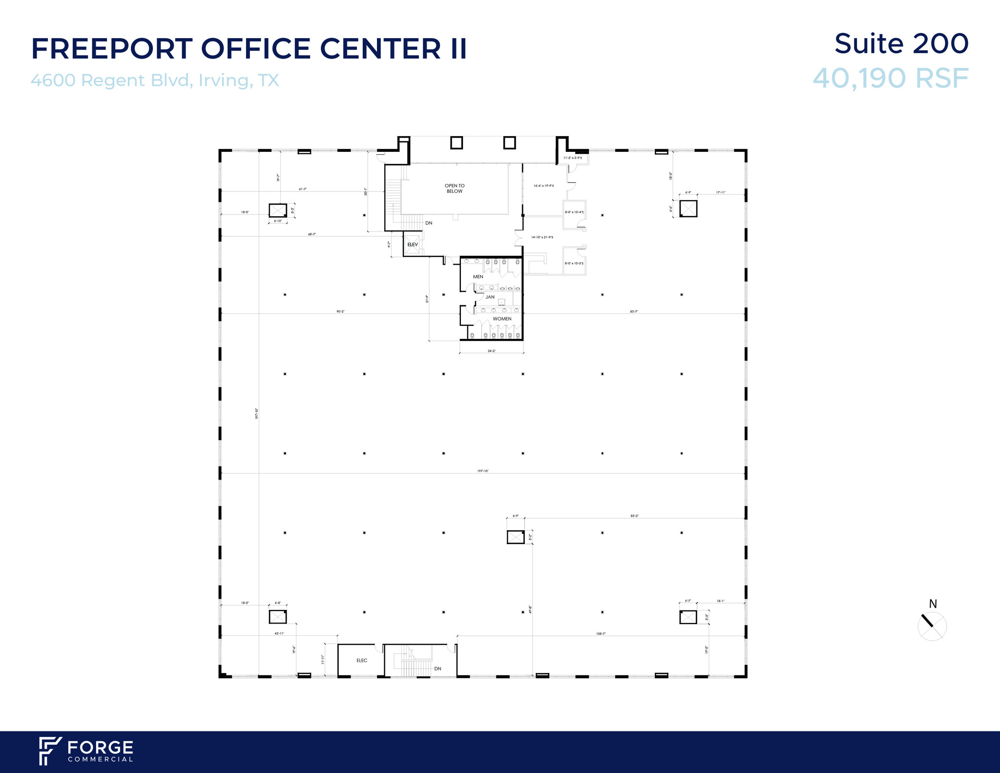 4600 Regent Blvd, Irving, TX à louer Plan d  tage- Image 1 de 2