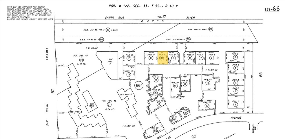 3505 Cadillac Ave, Costa Mesa, CA for sale - Plat Map - Image 1 of 1