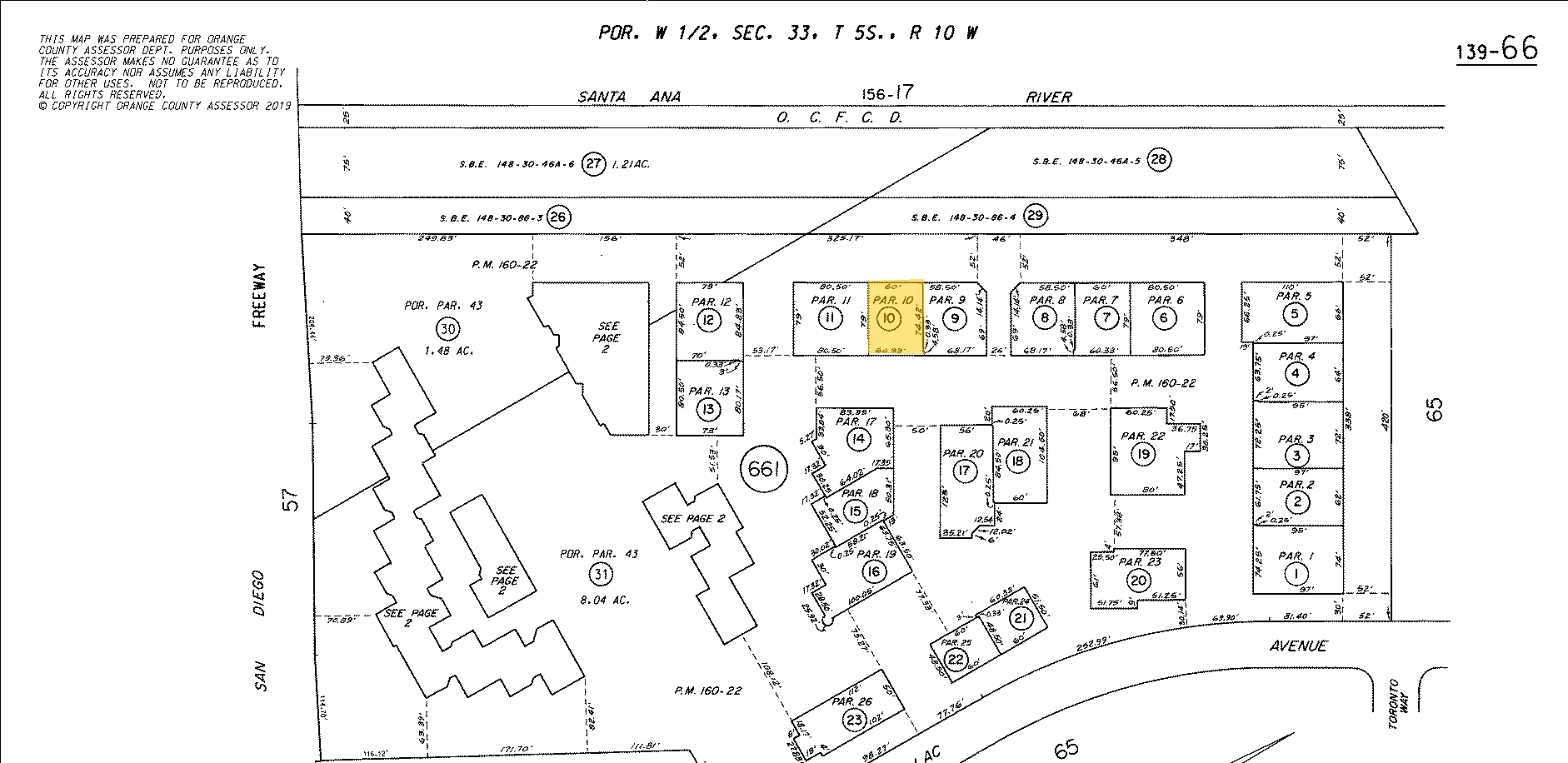 3505 Cadillac Ave, Costa Mesa, CA à vendre Plan cadastral- Image 1 de 1