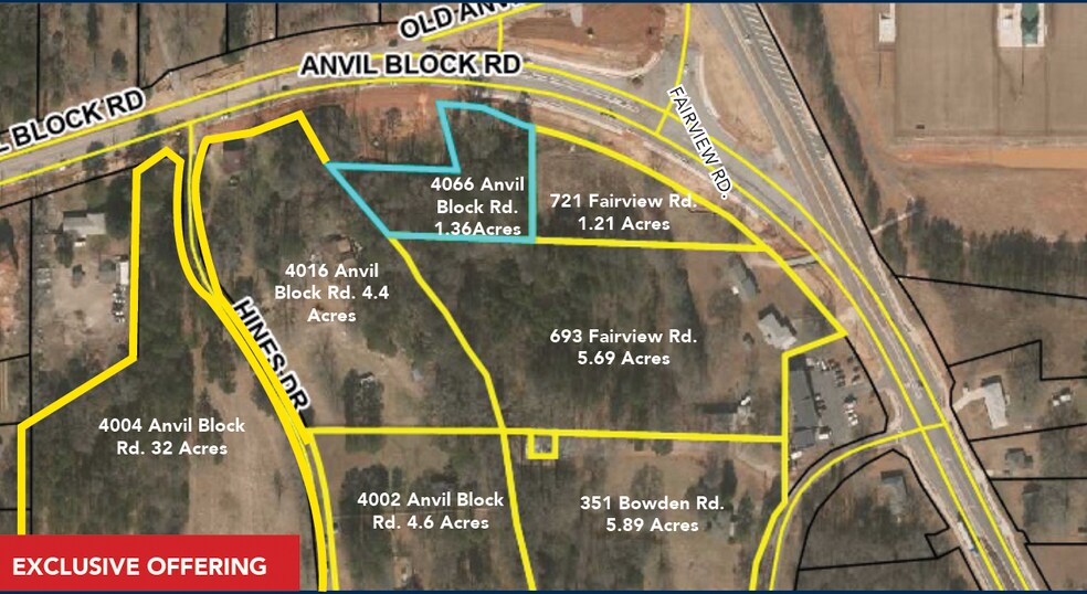 693 Fairview Rd, Ellenwood, GA à vendre - Aérien - Image 1 de 2