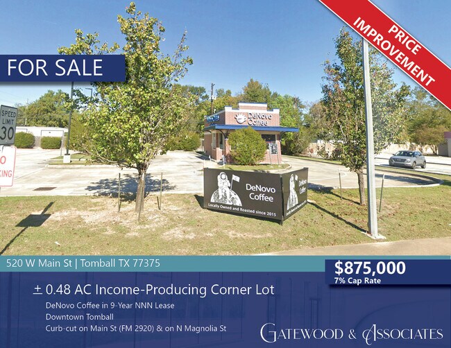 More details for 520 W Main St, Tomball, TX - Retail for Sale