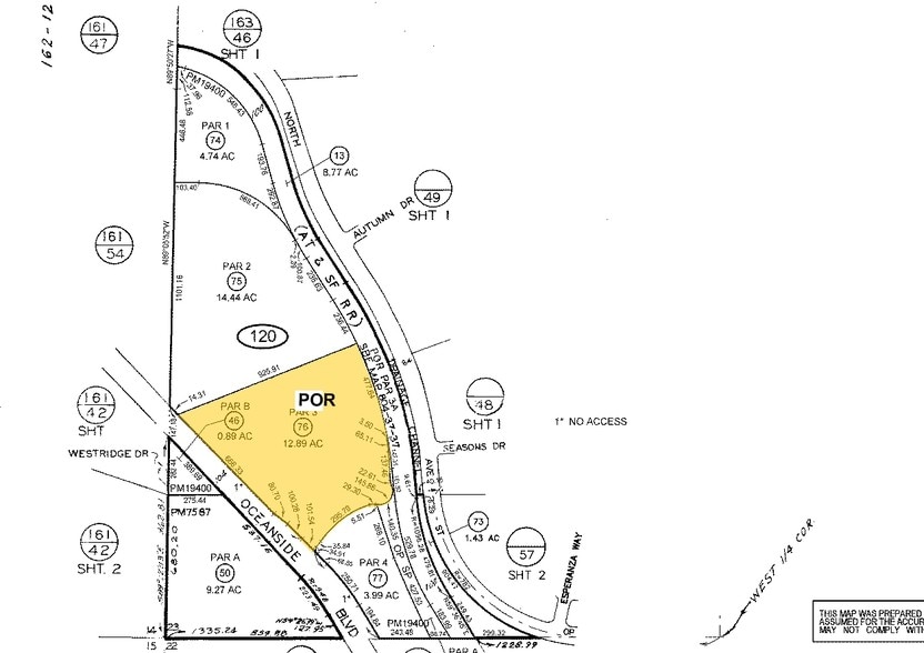1678-1692 Ord Way, Oceanside, CA à louer - Plan cadastral - Image 2 de 29