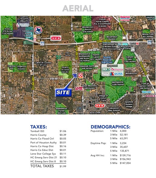 16242 Grant Rd, Cypress, TX à vendre - Photo du bâtiment - Image 2 de 3