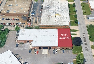 1010 W Republic Dr, Addison, IL à louer Plan de site- Image 2 de 2