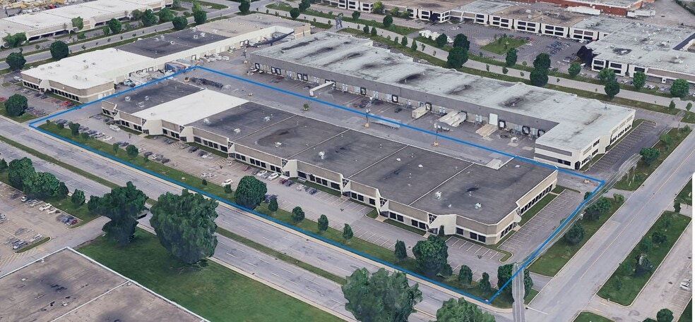 1876-1936 32e Av, Lachine, QC for lease - Aerial - Image 2 of 5