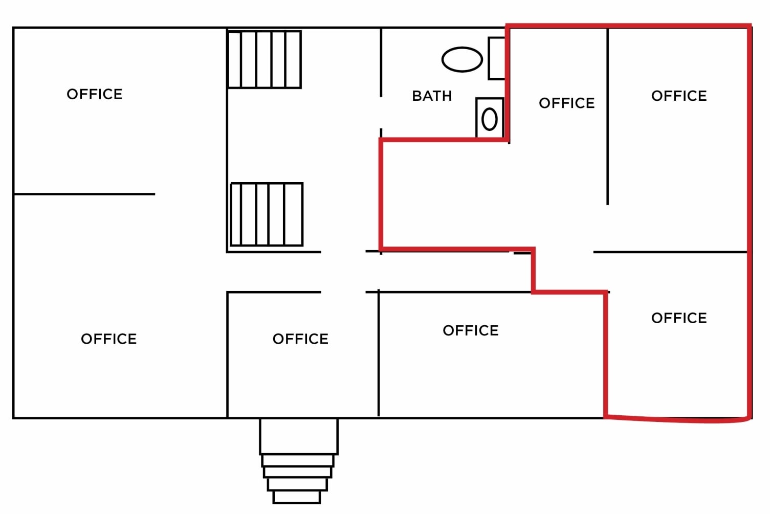 1900 Manakin Rd, Manakin Sabot, VA à louer Plan d’étage- Image 1 de 2