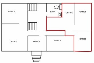 1900 Manakin Rd, Manakin Sabot, VA à louer Plan d’étage- Image 1 de 2