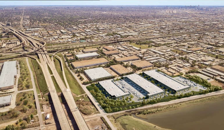 SWC I-635 & I-35, Dallas, TX for lease - Aerial - Image 3 of 8
