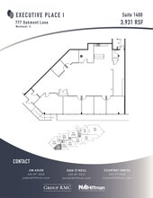 777 Oakmont Ln, Westmont, IL for lease Floor Plan- Image 1 of 2