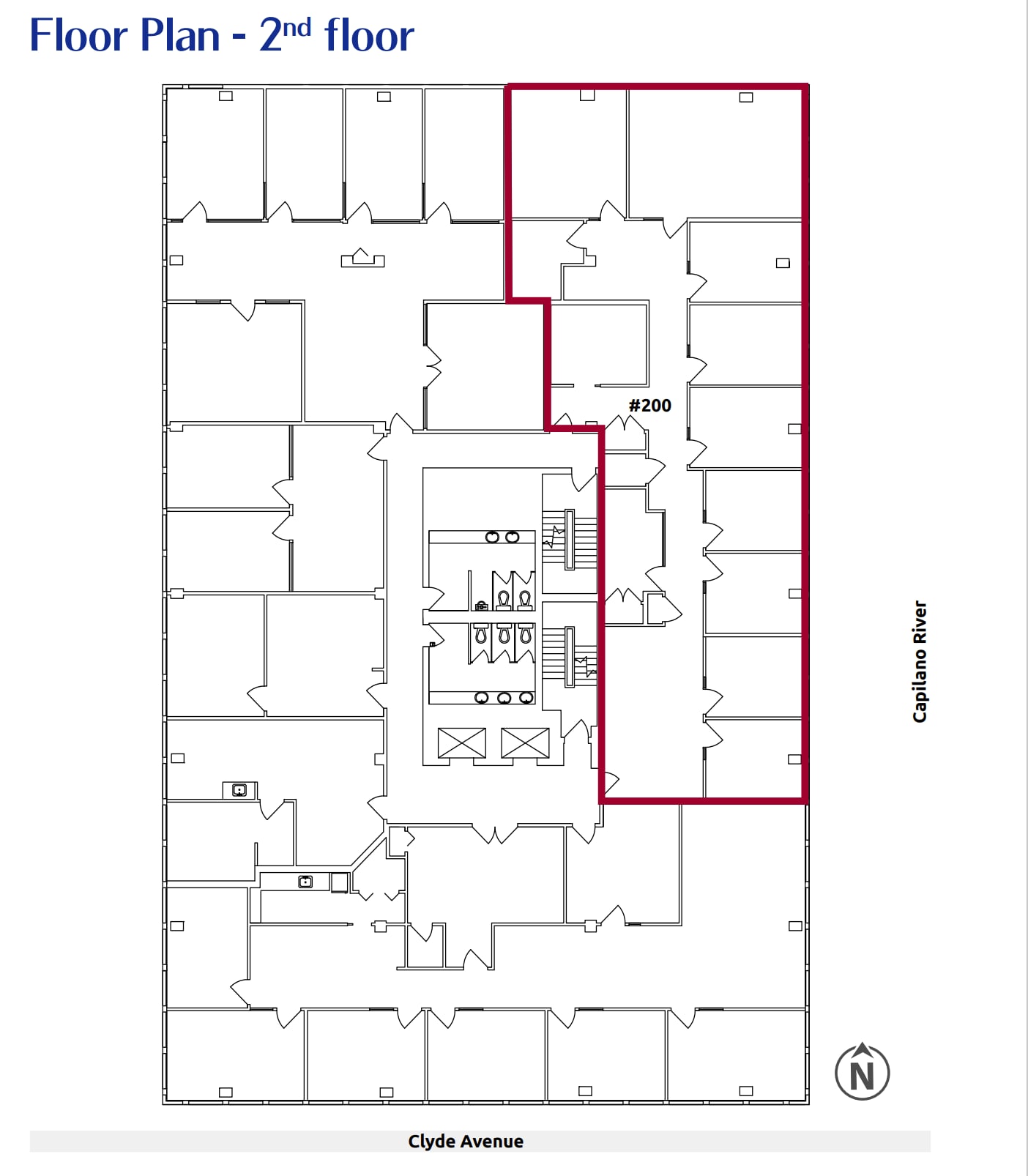 545 Clyde Ave, West Vancouver, BC for lease Floor Plan- Image 1 of 2