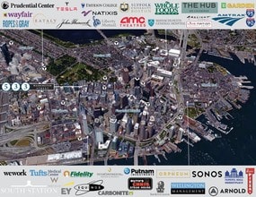 533 Washington St, Boston, MA - Aérien  Vue de la carte