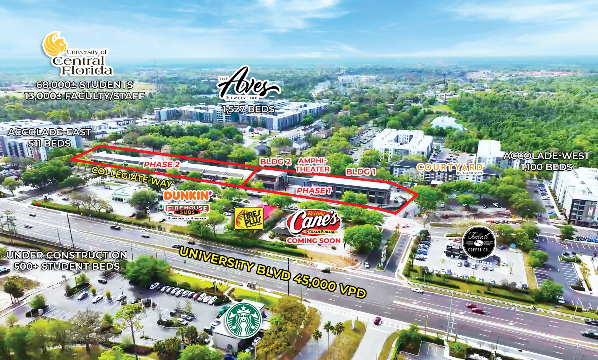 12100 Collegiate Way, Orlando, FL for lease Building Photo- Image 1 of 2