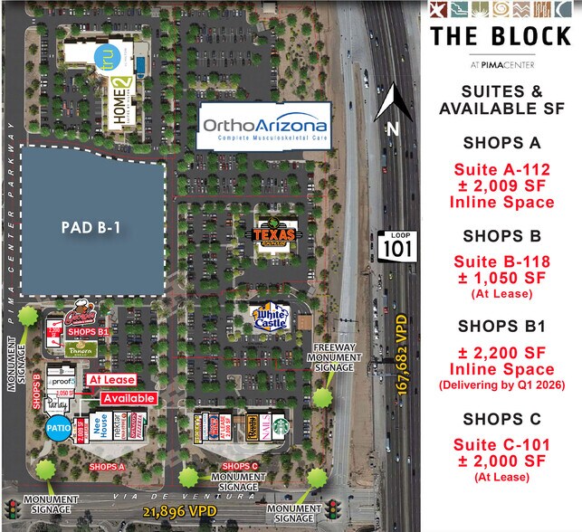 9210-9290 E Via de Ventura, Scottsdale, AZ for lease - Building Photo - Image 2 of 2