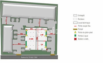 Flex in Corbas for lease Site Plan- Image 1 of 1