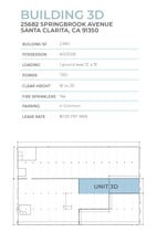 25545-25710 Springbrook Ave, Santa Clarita, CA for lease Floor Plan- Image 2 of 3