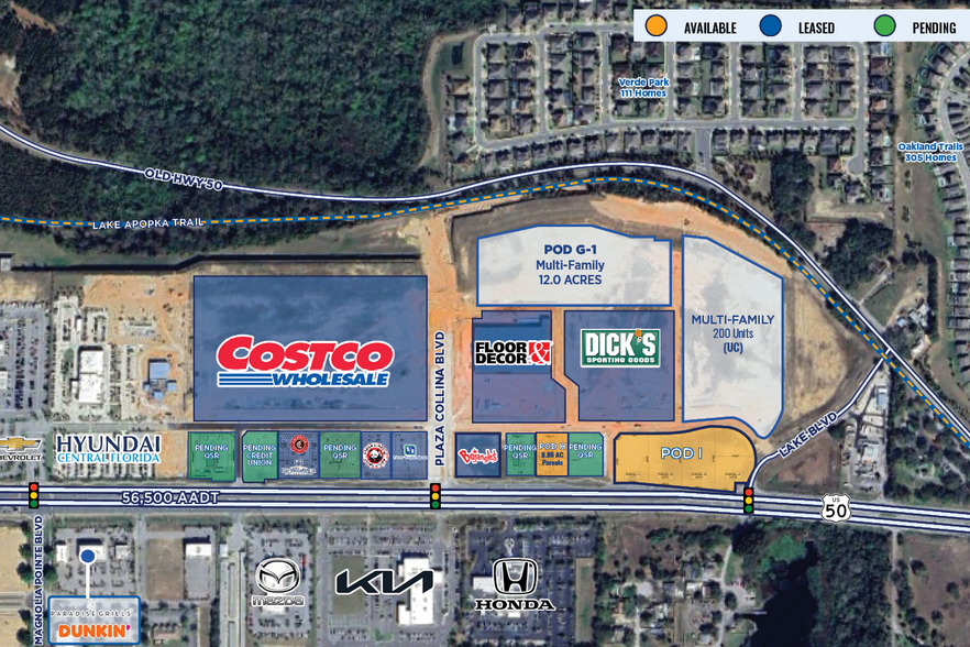 West State Road 50, Clermont, FL for lease - Building Photo - Image 1 of 2