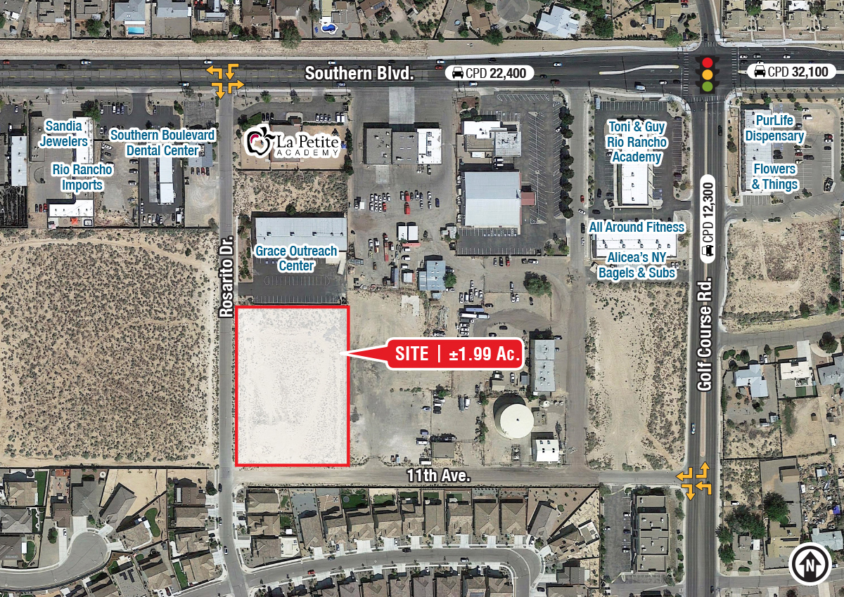 Rosarito  & 11th Street SE, Rio Rancho, NM for sale Primary Photo- Image 1 of 4