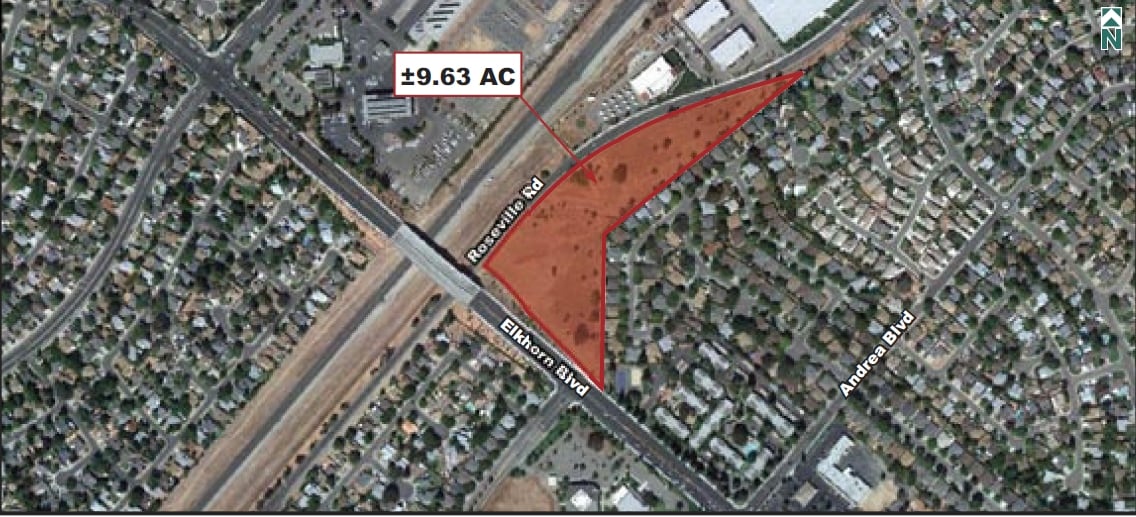 Roseville Rd, Sacramento, CA for sale Aerial- Image 1 of 5