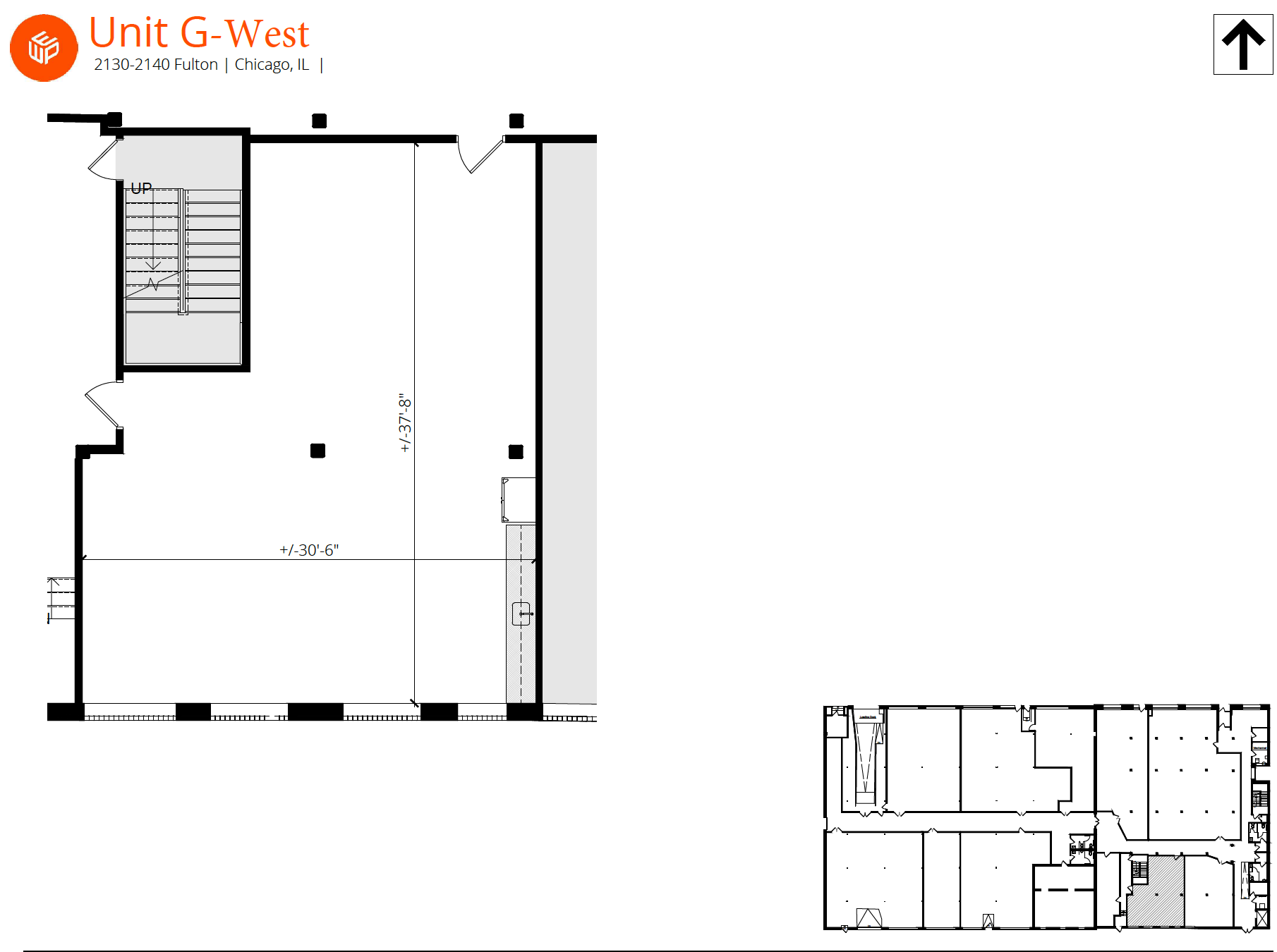2130-2140 W Fulton St, Chicago, IL for lease Interior Photo- Image 1 of 1