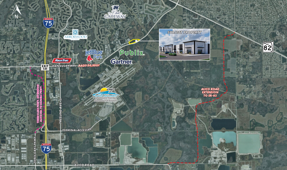 12891 Commerce Lakes Dr, Fort Myers, FL à vendre - Aérien - Image 2 de 4