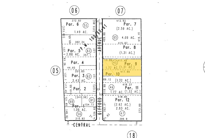 750 E Central Ave, San Bernardino, CA à louer - Plan cadastral - Image 2 de 9