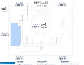 1290 Hercules Ave, Houston, TX for lease Floor Plan- Image 1 of 1