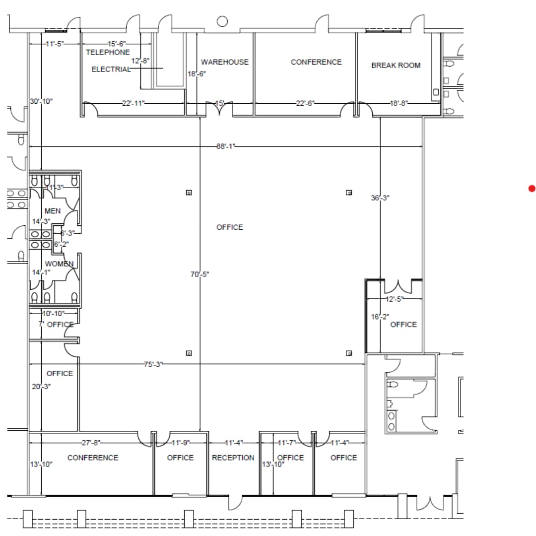 1395 S Marietta Pky SE, Marietta, GA à louer Plan d’étage- Image 1 de 1