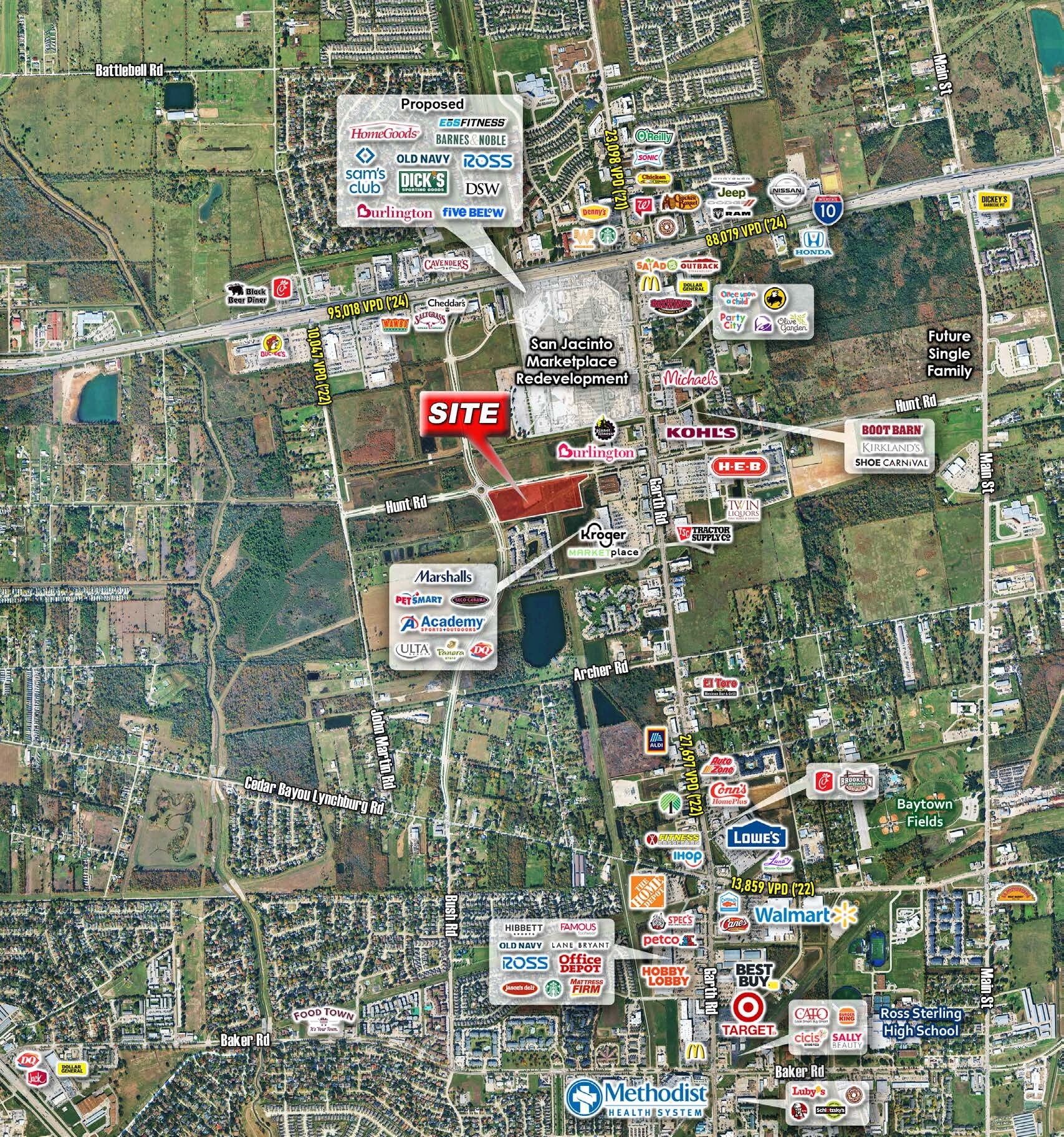 San Jaction Blvd, Baytown, TX à vendre Photo du bâtiment- Image 1 de 3