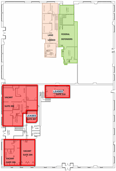 101-111 S 3rd St, Yakima, WA à louer - Plan d’étage - Image 3 de 11