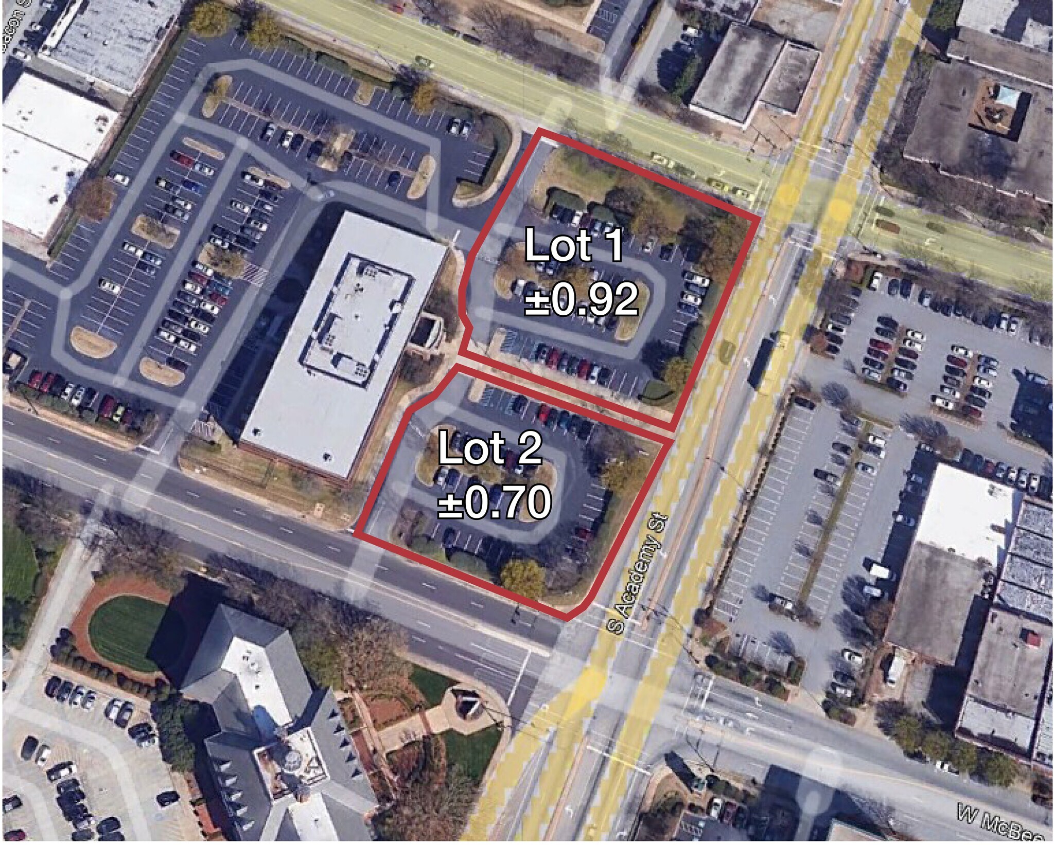 10 S Academy St, Greenville, SC à vendre Photo du bâtiment- Image 1 de 3