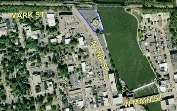 320 N 2nd St, St Charles, IL - Aérien Vue de la carte