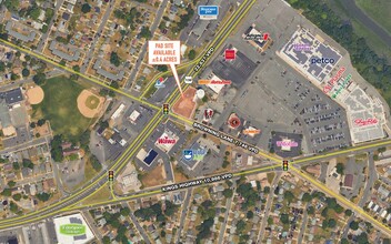 Route 130, Brooklawn, NJ - aerial  map view