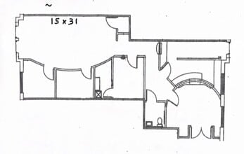 11535 Carmel Commons Blvd, Charlotte, NC à louer Plan d’étage- Image 1 de 8