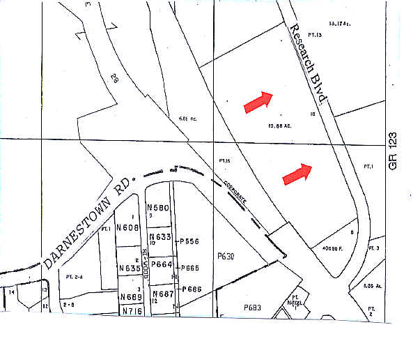 1450 Research Blvd, Rockville, MD for lease - Plat Map - Image 2 of 21