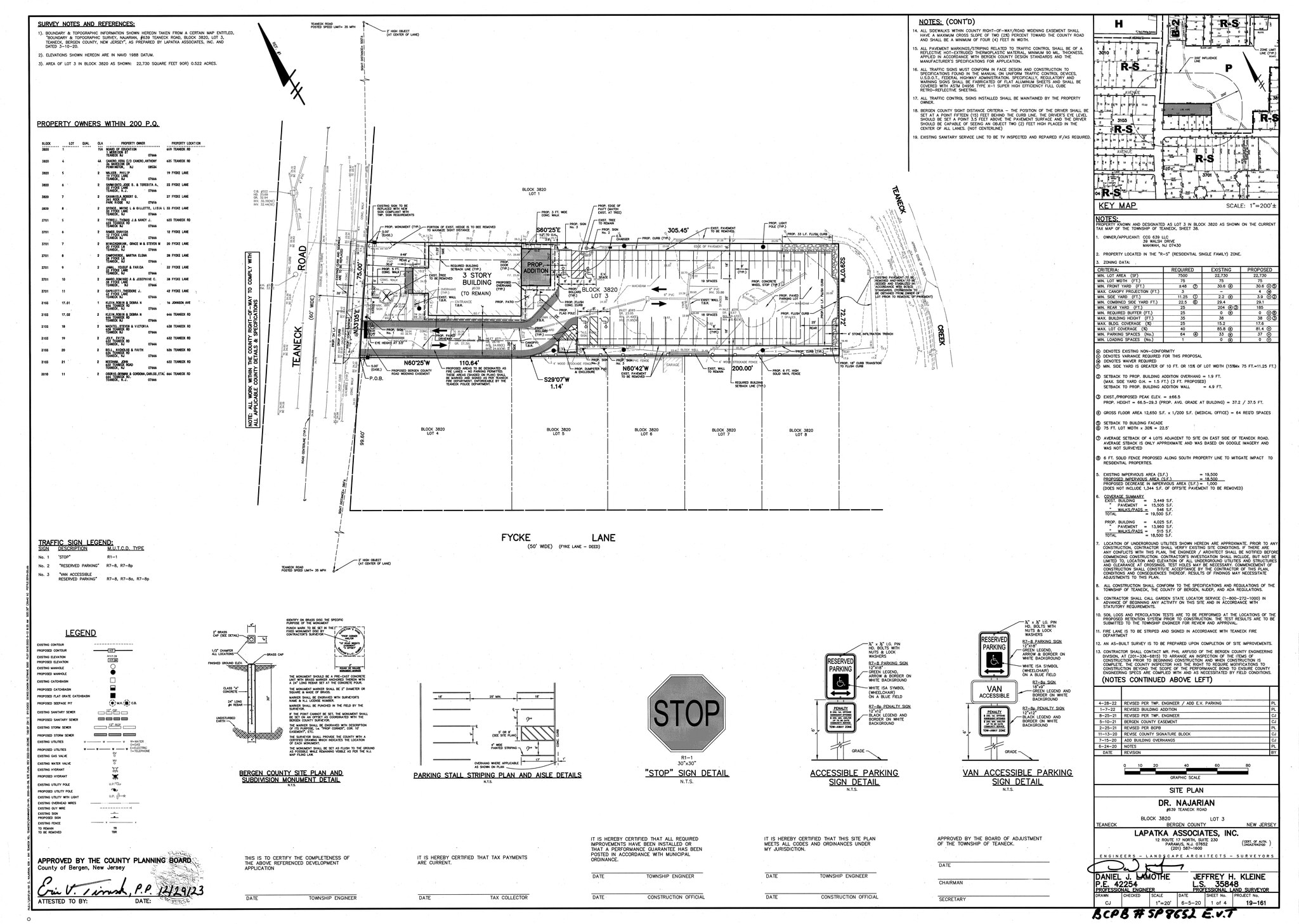639 Teaneck Rd, Teaneck, NJ for lease Site Plan- Image 1 of 11