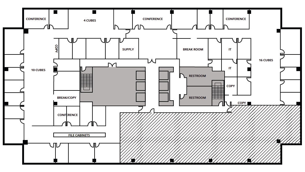 2050 W Sam Houston Pky S, Houston, TX for lease Floor Plan- Image 1 of 6