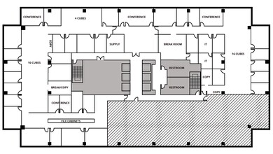 2050 W Sam Houston Pky S, Houston, TX for lease Floor Plan- Image 1 of 6