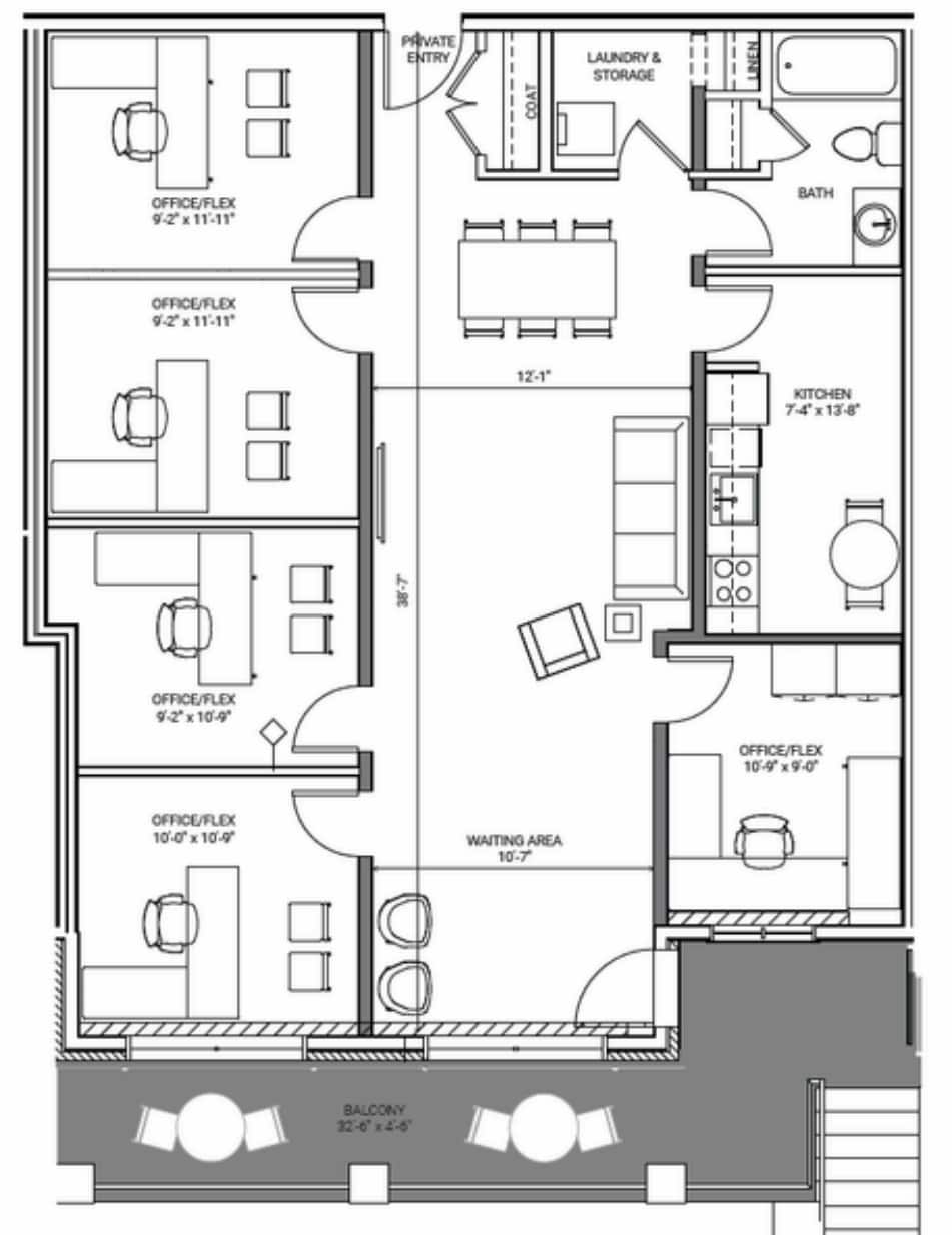 3360 16th St SW, Calgary, AB à louer Plan d’étage- Image 1 de 5