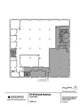 57-59 W Grand Ave, Chicago, IL for lease Floor Plan- Image 1 of 4