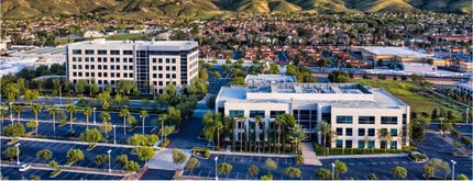 255 E Rincon St, Corona, CA - Aerial  map view